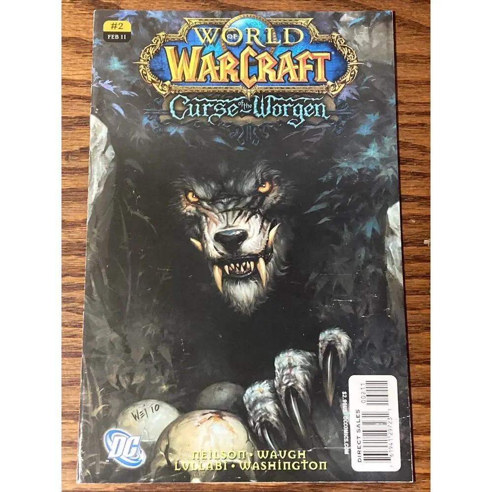 World Of Warcraft: Curse Of The Worgen #2 Comic Book Neilson Waugh Lullabi 2011